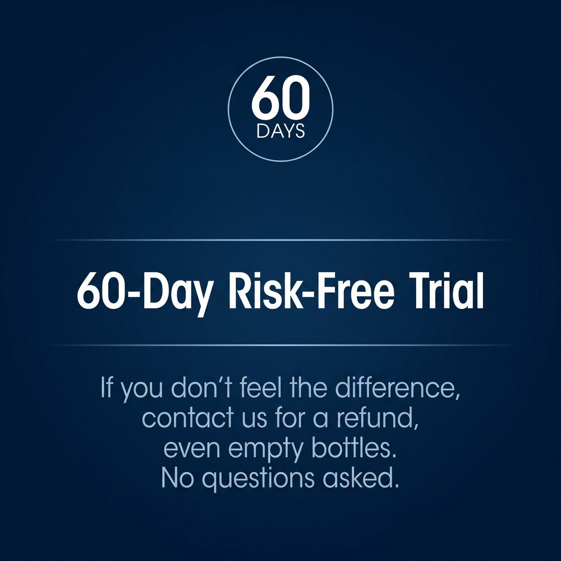 60-Day Risk-Free Trial — Feel the Difference